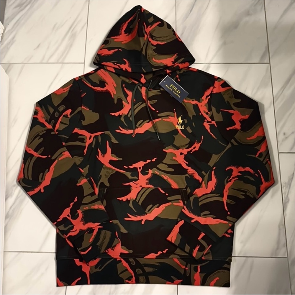 Men’s Polo Ralph Lauren Double Knit Pullover Hoodie